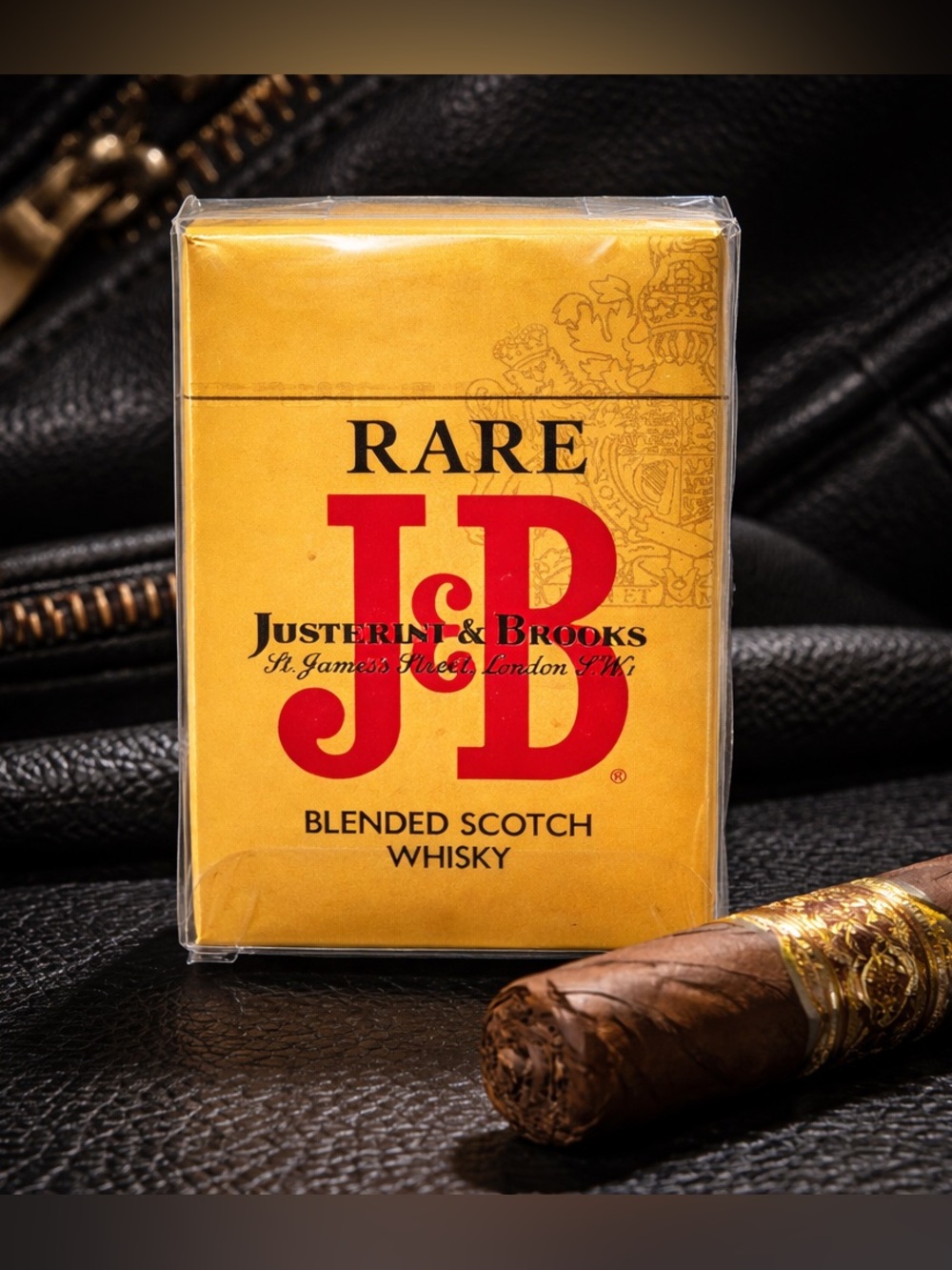 Justerini & Brooks Rare Blended Scotch Whisky Playing Cards